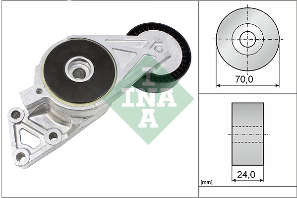 Belt Tensioner, V-ribbed belt
